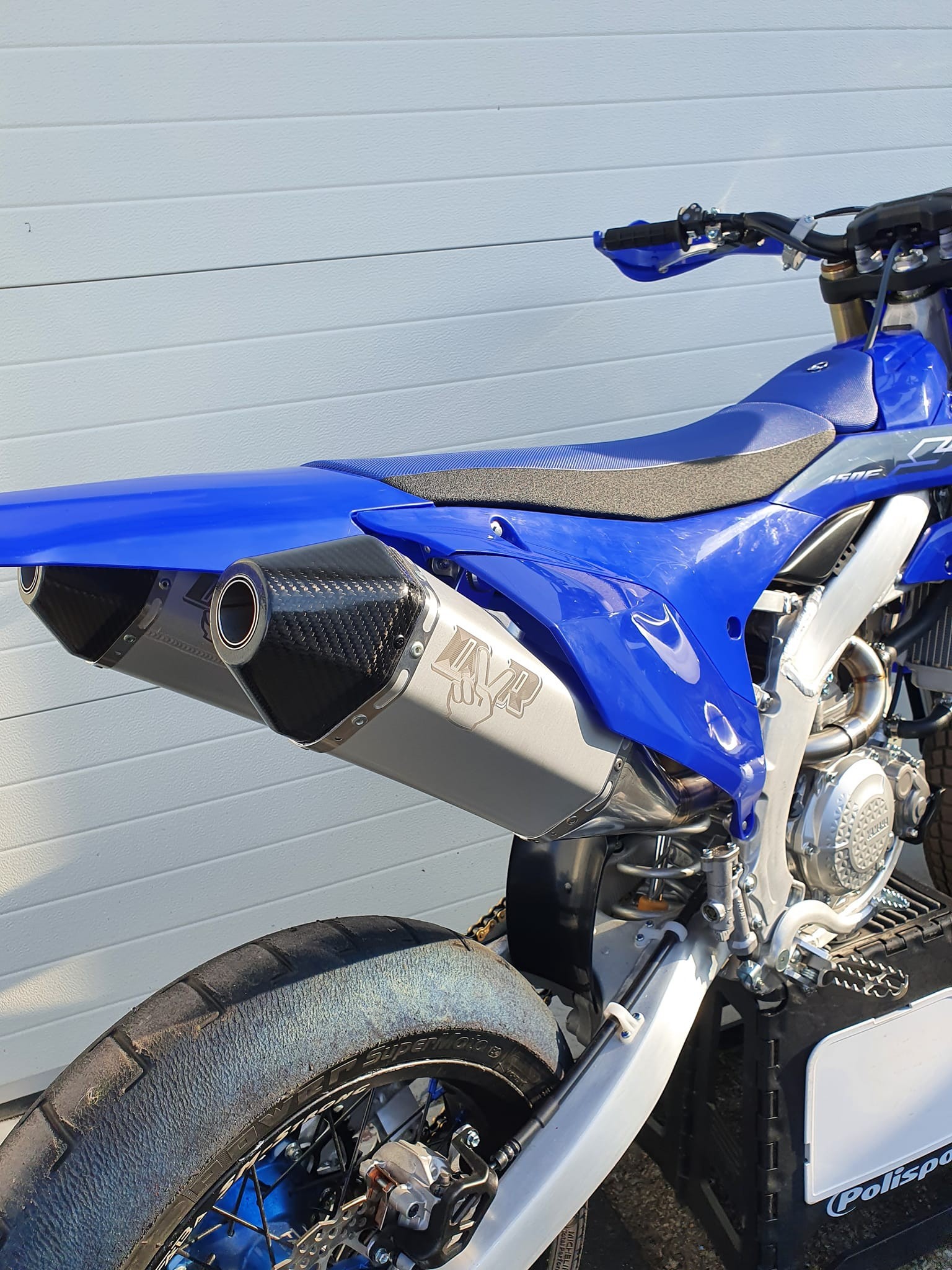 Yamaha wr250r exhaust best sale